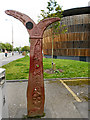 Cyclepath Sign, North Road, Cardiff