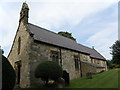 A  church  on  a  hillside.  All  Saints  West  Heslerton