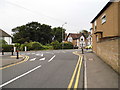 Commercial Road at the junction of Staines Road