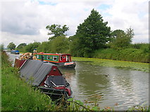 ST9761 : Kennet and Avon Canal near Upper Foxhanger's Farm by Simon Mortimer