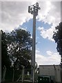 TQ7195 : Communication mast, Ramsden Heath by Alex McGregor