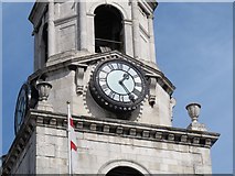 TQ3279 : Clock of St George the Martyr church by Stephen Craven