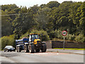 Tractor on Soot Hill