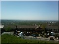 Ridge Hill quarry, looking towards Ashton-under-Lyne