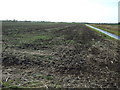TF1805 : Farmland off Drain Road by JThomas