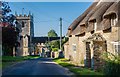 Holwell: A Cottage on the road leading to the Church