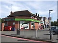 Post Office and Co-op shop on the Broadway West