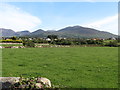 View northwards across farmland in the Annalong Valley