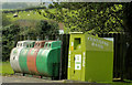 J4680 : Recycling bins, Crawfordsburn by Albert Bridge