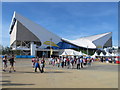 TQ3884 : Aquatics Centre, Olympics Park by David Hawgood