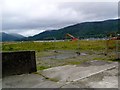 Site works near Holy Loch Marina