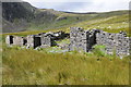 SH7063 : Ruins at Cwm Eigiau slate quarry by Philip Halling
