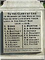 Roll of Honour