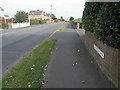 The start of Hatfield Lane Barnby Dun