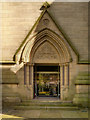 SD7209 : St Peter's Church, West Doorway by David Dixon