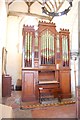 TQ9832 : Organ, St Matthew's church, Warehorne by Julian P Guffogg