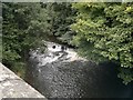 Weir on River Goyt at Marple