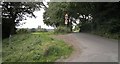 Ley Lane at junction with Hollins Lane, Mill Brow