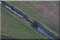 Louth Canal, Willows Lock: aerial