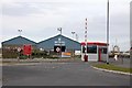 The entrance to Fleetwood Docks