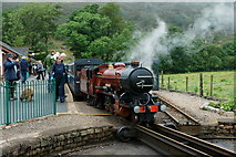 NY1700 : River Mite at Dalegarth Station by Peter Trimming