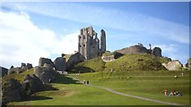 SY9582 : Corfe Castle by Des Blenkinsopp