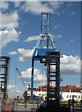 TQ6276 : Dock Crane, Tilbury Docks by David Anstiss