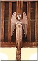 St Mary, Badwell Ash - Roof angel