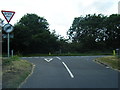 SU6156 : Morgaston Road/A340 junction by Colin Pyle