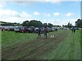 SY1399 : East Devon : Grassy Field & Muddy Track by Lewis Clarke