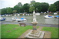 Statue by Kingsbridge Estuary