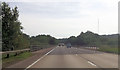 Approaching Drope Road bridge over A4232