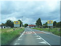 A417 at Blewbury village boundary