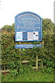 Information Board, Church of St James, Sutton Cheney, Leicestershire