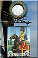 The Hussar inn sign