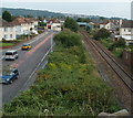 Bournville Road  railway footbridge, Weston-super-Mare