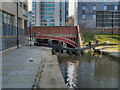 SJ8498 : Dale Street Lock and Bridge, Rochdale Canal by David Dixon