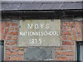 H7430 : Plaque, Moys National School by Kenneth  Allen