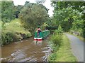 Barge on the Peak Forest Canal