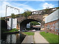 Birmingham & Fazeley Canal: Aston railway bridge