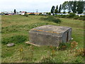 TF6636 : Pillbox near South beach Road, Heacham by Richard Humphrey