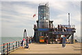 TQ8983 : Lifeboat Station, Southend Pier by Trevor Harris