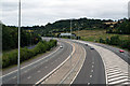 Merstham:  M23 from Rockshaw Road