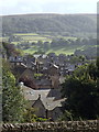 Hathersage view from the churchyard