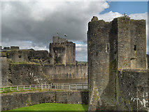 ST1586 : Caerphilly Castle by David Dixon
