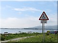 Road Sign - "Powered Wheelchair Road User" on Greencastle Pier Road