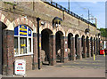 Berkhamsted - Station cycle storage arches