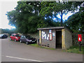 Bus Shelter and Post Box, High Newton-by-the-Sea