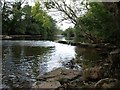 The River Usk next to the B4598