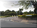 Crabtree Lane at the junction of Southdown Road